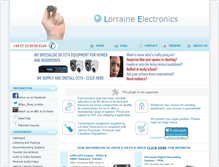 Tablet Screenshot of lorraine.co.uk